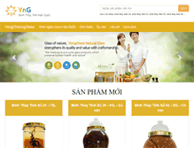 Tablet Screenshot of binhthuytinh.com